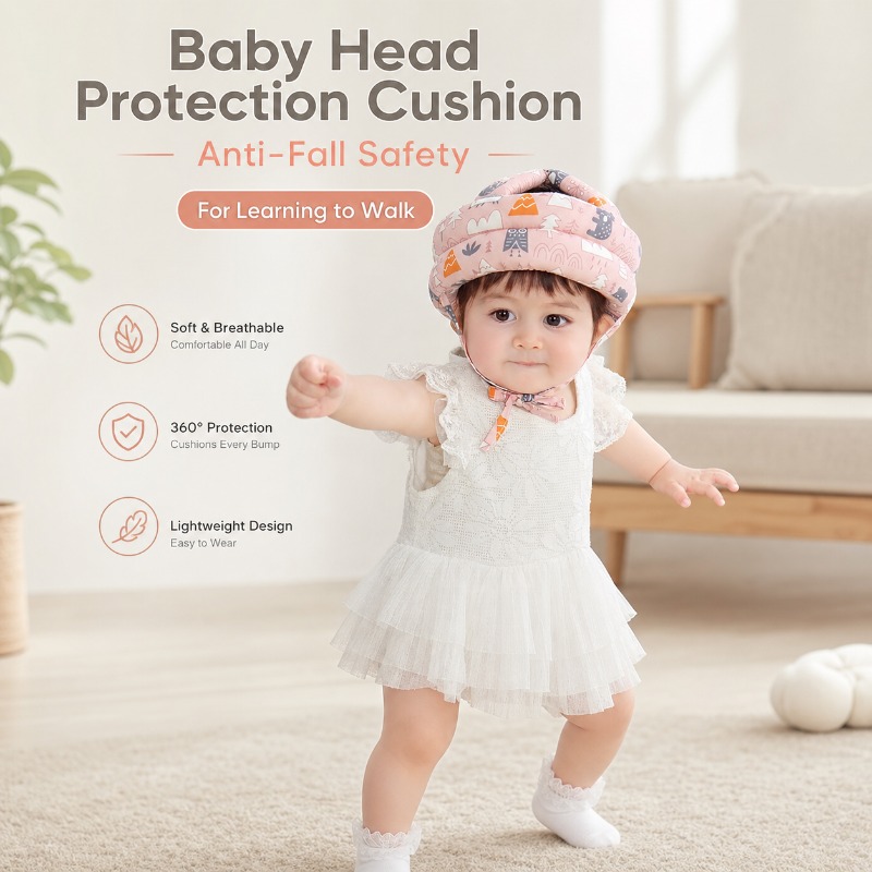 Infant Head Protector - Casco anticaídas para niños pequeños, almohadilla