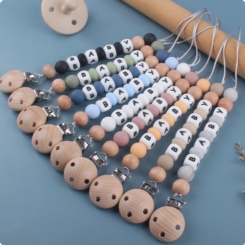 Baby Products In - Clip de soporte para chupete, nombre