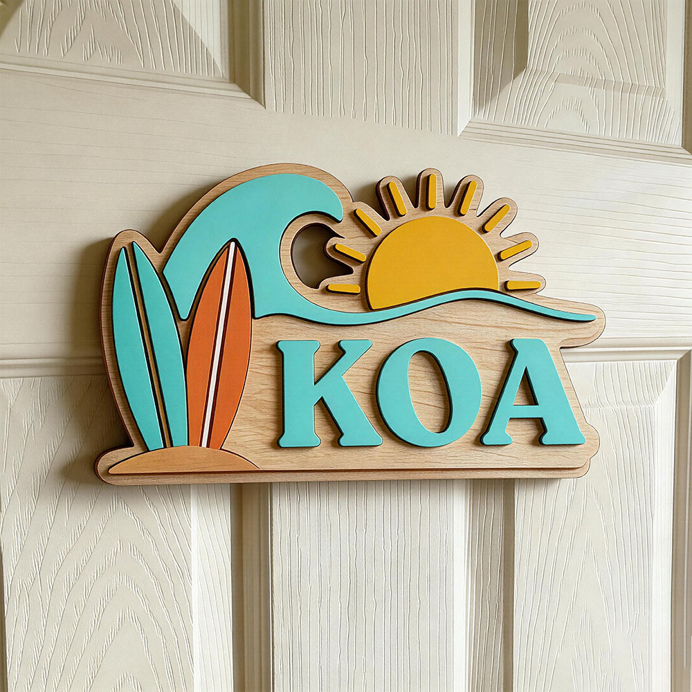 Baby Gate Stairs - Letrero de puerta personalizado con nombre