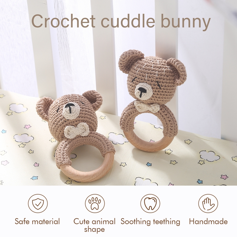 Sonajero de oso Animal de ganc - Baby Products Pictures reseña y precio