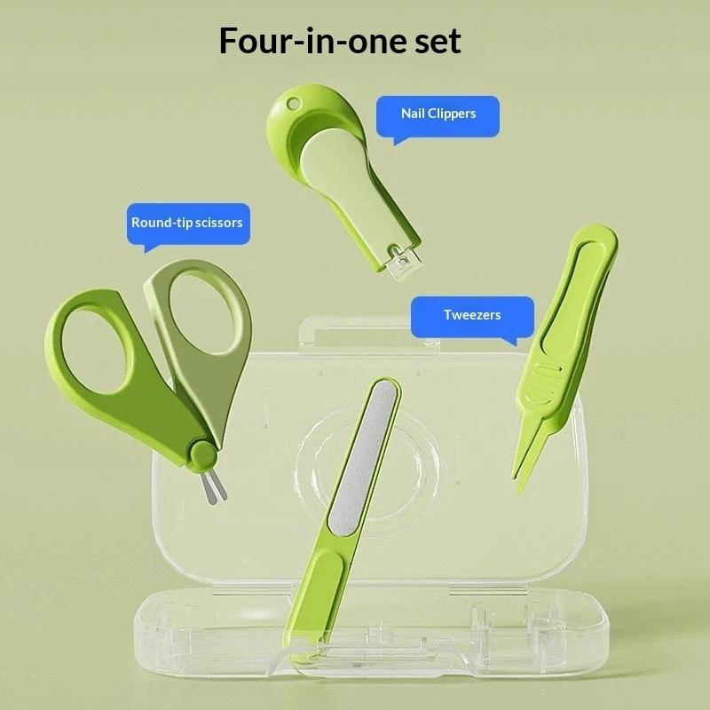 Juego de 4 Piezas de Cortauñas - Baby Products Kit Set reseña y precio