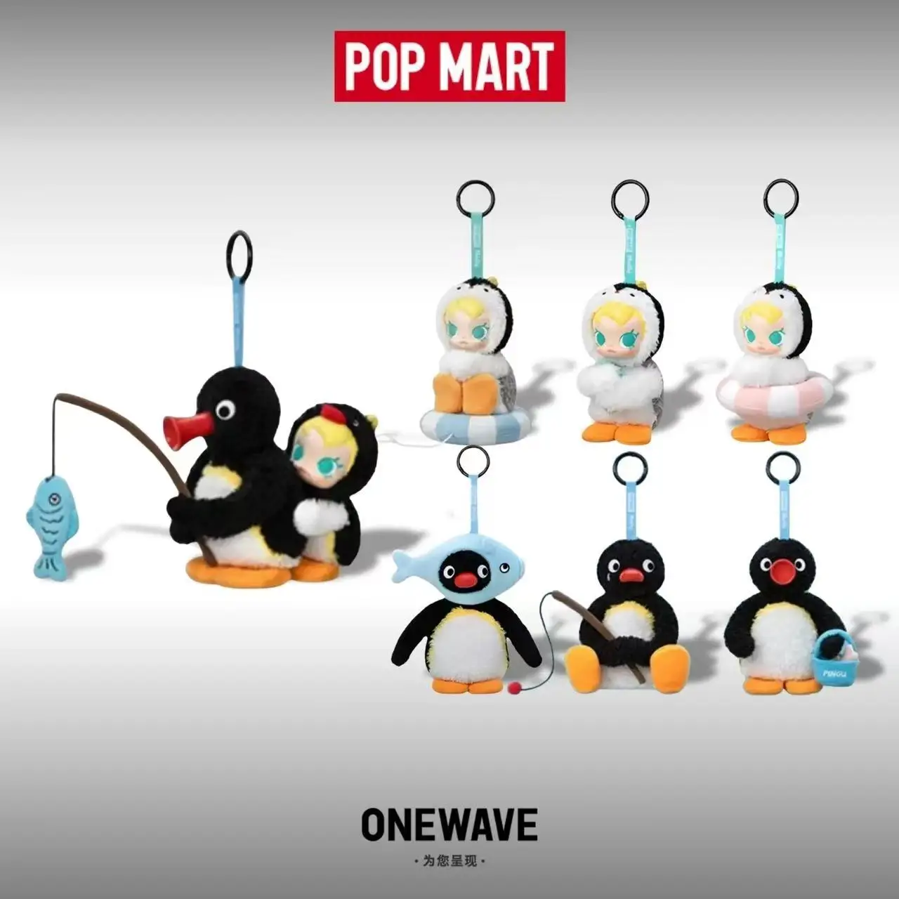 POP MART Baby Molly X Pingu Ha - Baby Products China reseña y precio