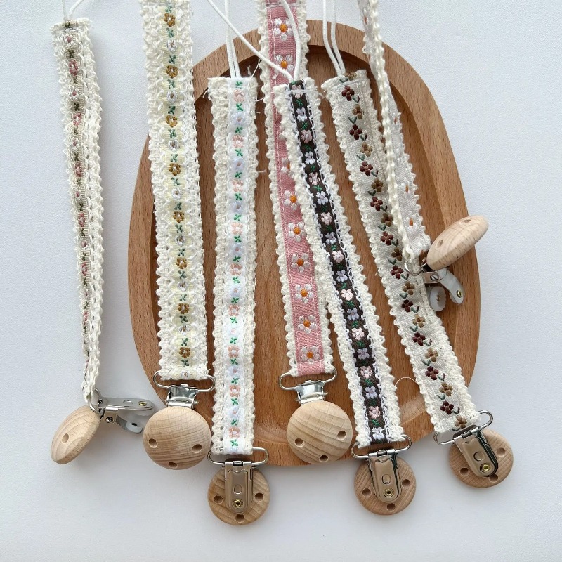 Cadena de Encaje para Chupete, - Baby Products In reseña y precio